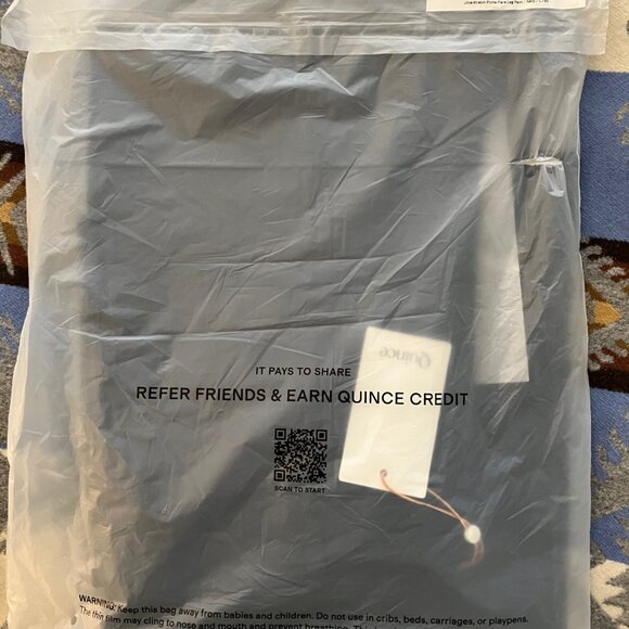 Quince Ultra-Stretch Ponte Flare Leg Pants in Navy - Picture 4 of 6